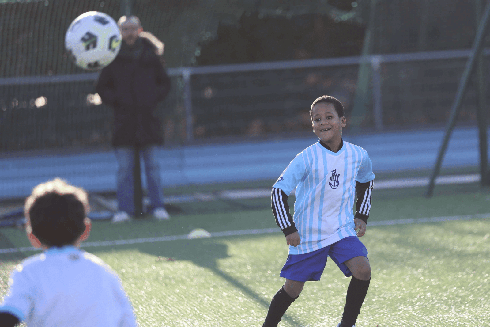 Joueur de foot de jav